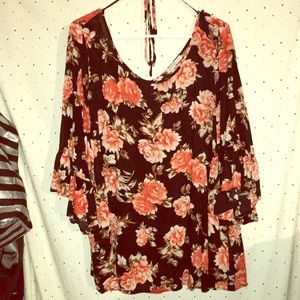 Floral dress! •WORN ONCE•